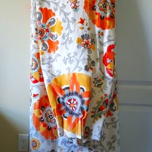 Calico 2 Gorgeous curtains of high quality premium natural fabrics 51*101",